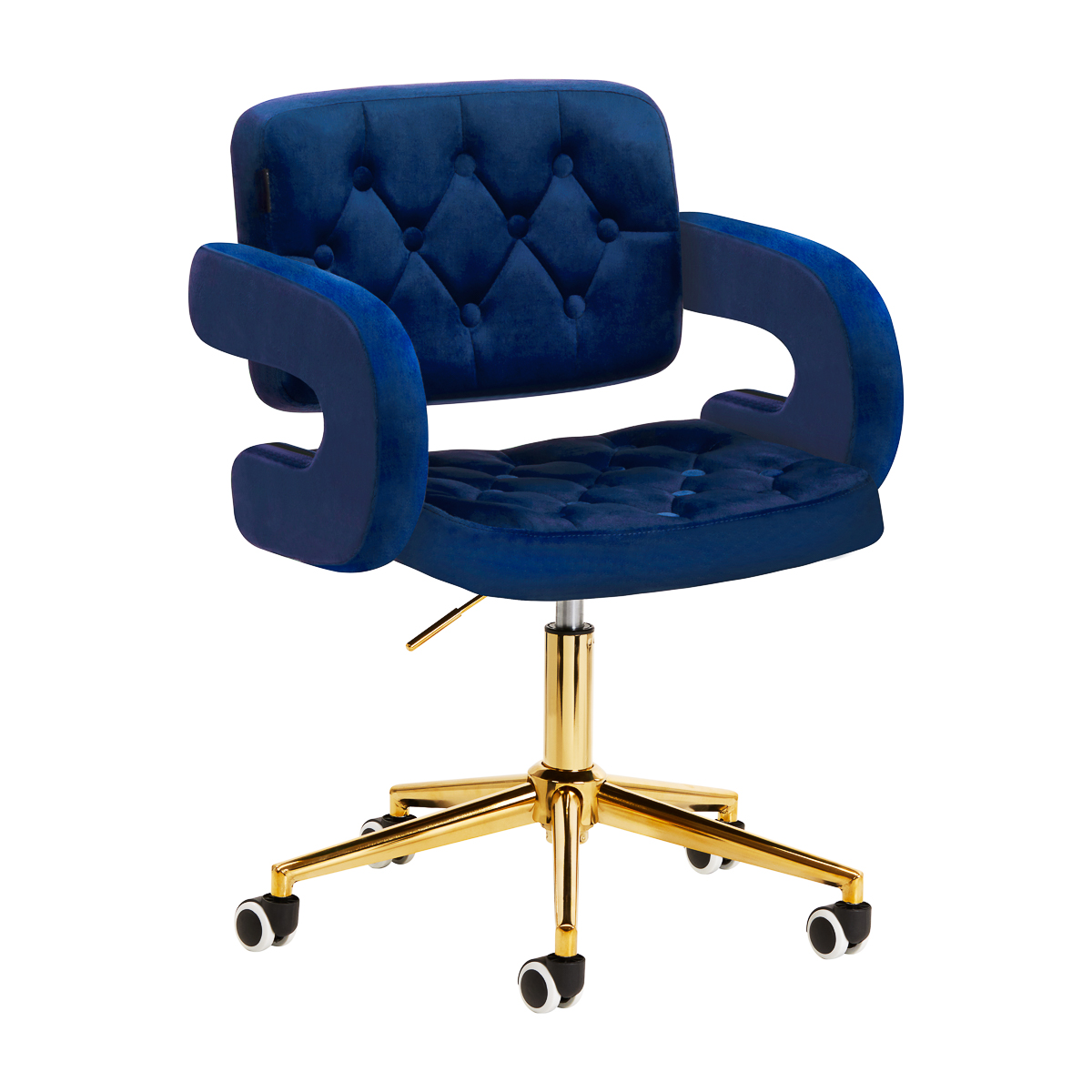 4RICO Friseurstuhl Navy Blau - Wartebereich Salon