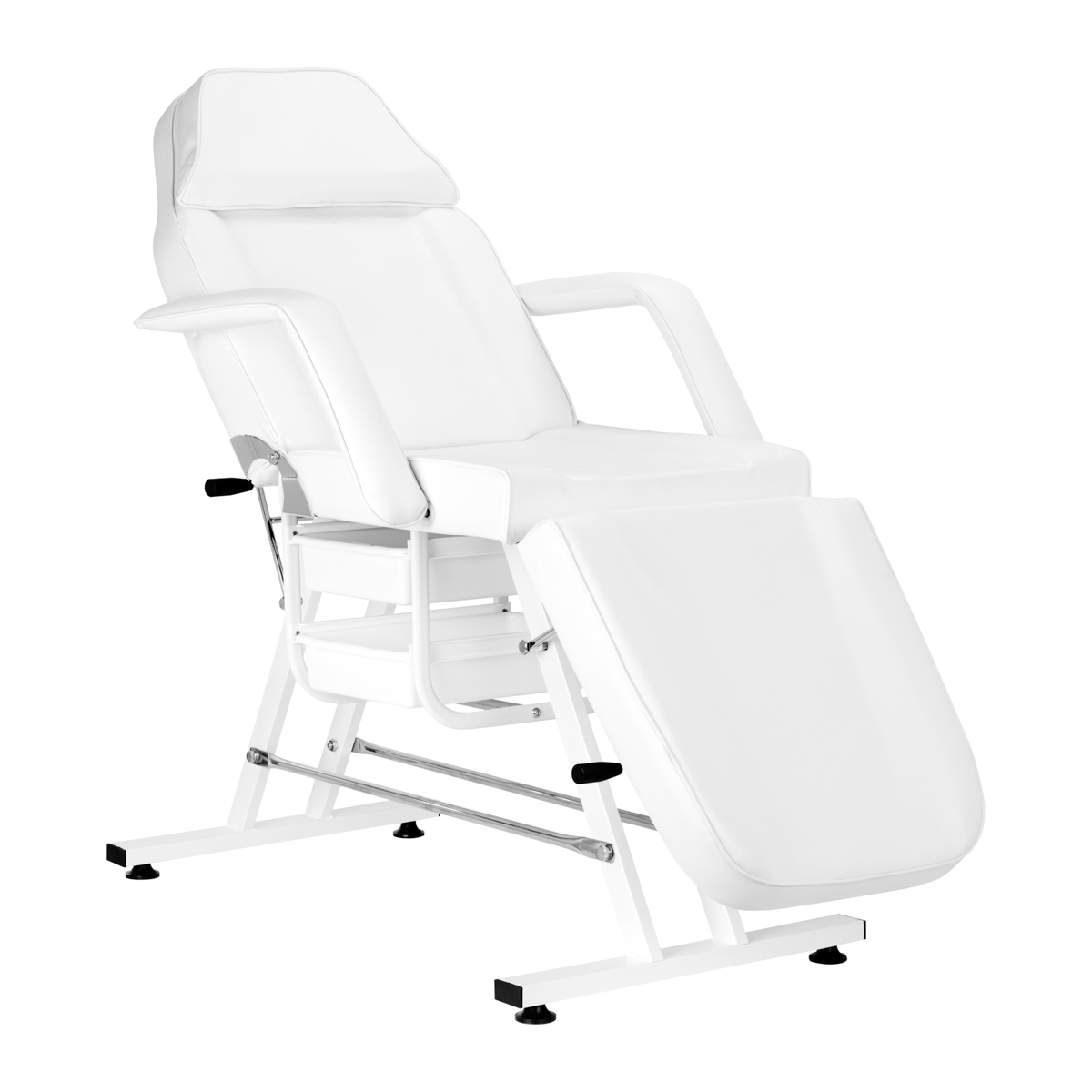 Sillon Kosmetikstuhl weiß mit integrierten Küvetten – Professionelle Friseur- & Kosmetikausstattung
