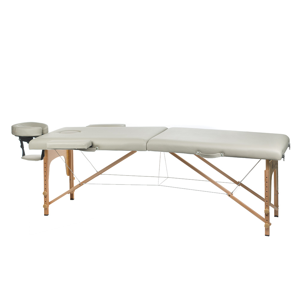 Professional Grau Massageliege klappbar für Salon & Wellness