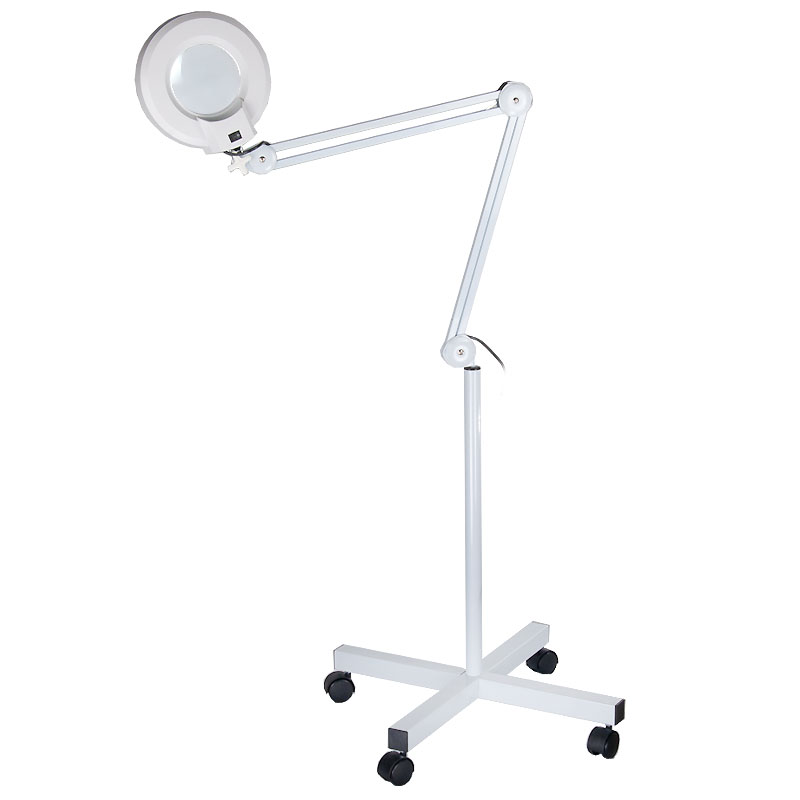 Premium Kosmetiklampe mit Vergrößerungslinse 5 Dioptrien für Salons