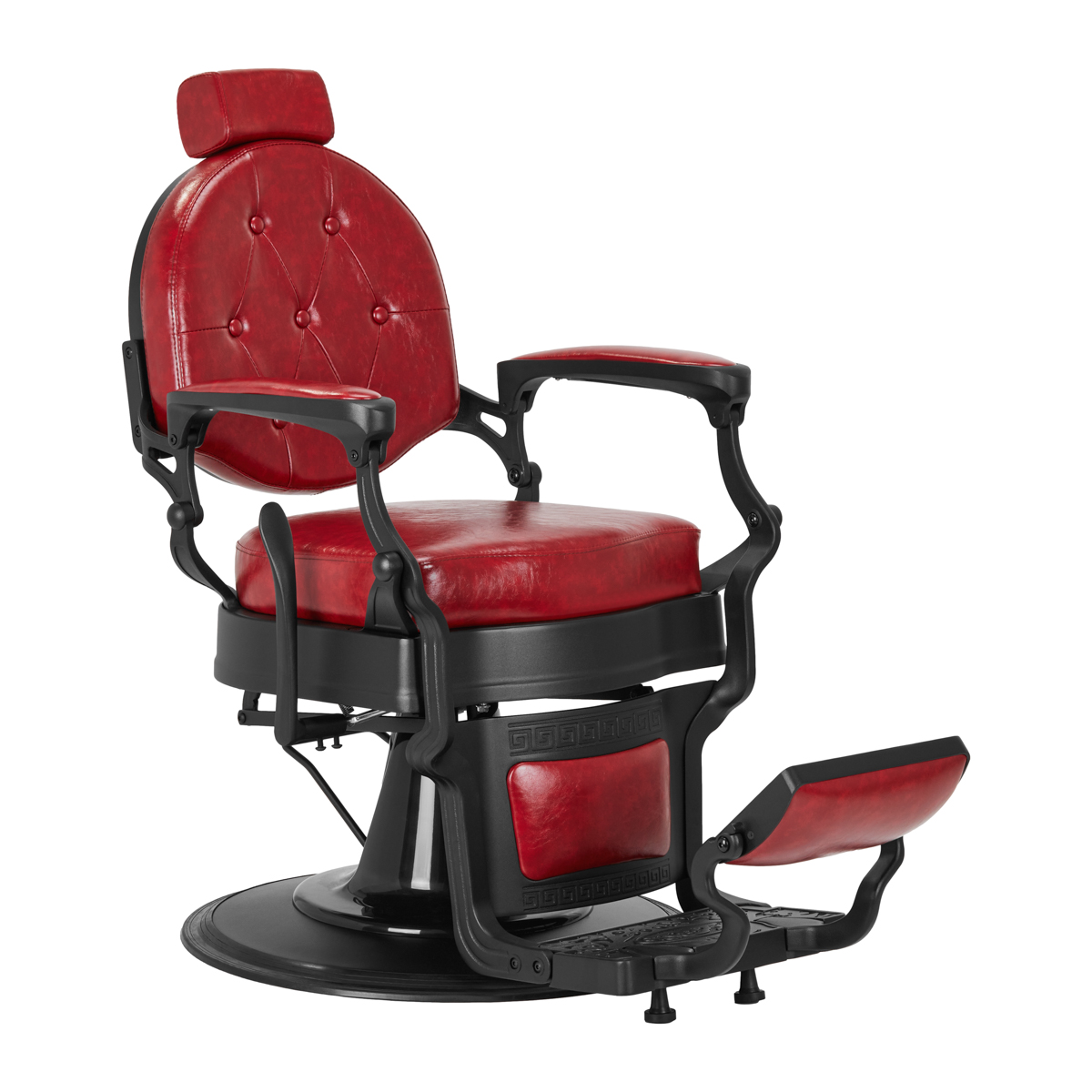Barberstuhl President Rot 