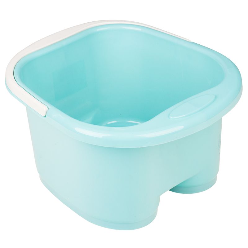 Fußbadewanne mit Massagerollen und Griff – Pediküre Schüssel