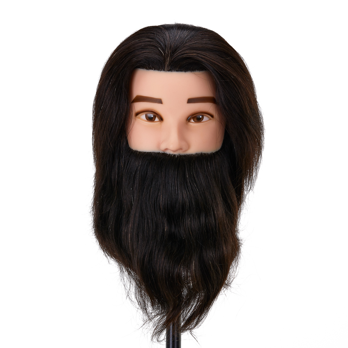 Gabbiano WZ4 Trainings- und Bartkopf Naturhaar 8"+6"