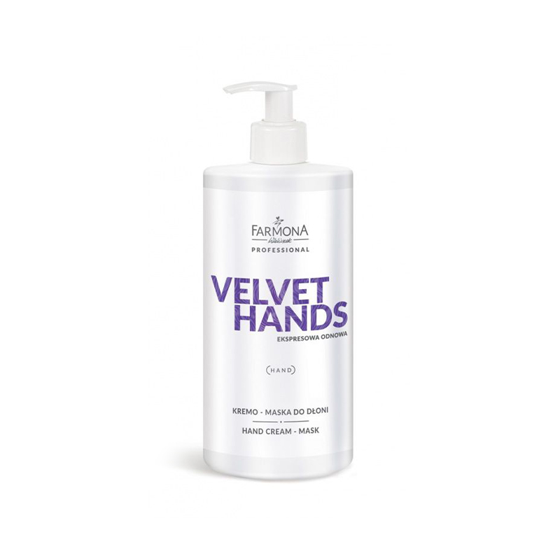 Farmona Samt Handcreme Maske - intensive Pflege für samtweiche Hände 500ml