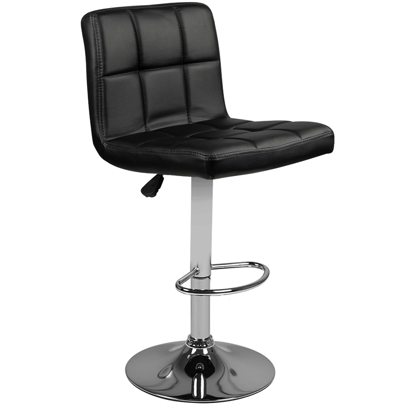 Friseursalon Barhocker schwarz höhenverstellbar drehbar