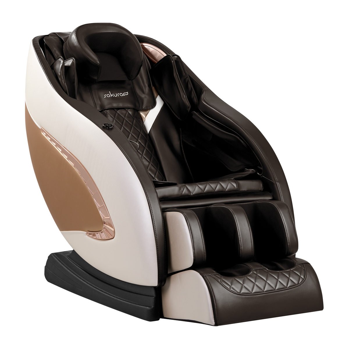Sakura Massagesessel Classic 305 in Braun - Wellness & Entspannung für Zuhause