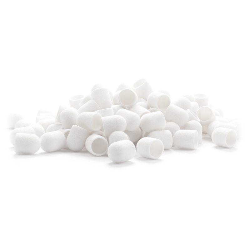 EXO Schleifkappe 13mm Körnung 80 Weiß Hard Cap