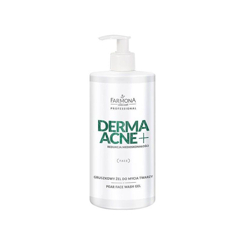 Farmona Dermaacne+ Birnen Reinigungsgel für unreine Haut 500ml