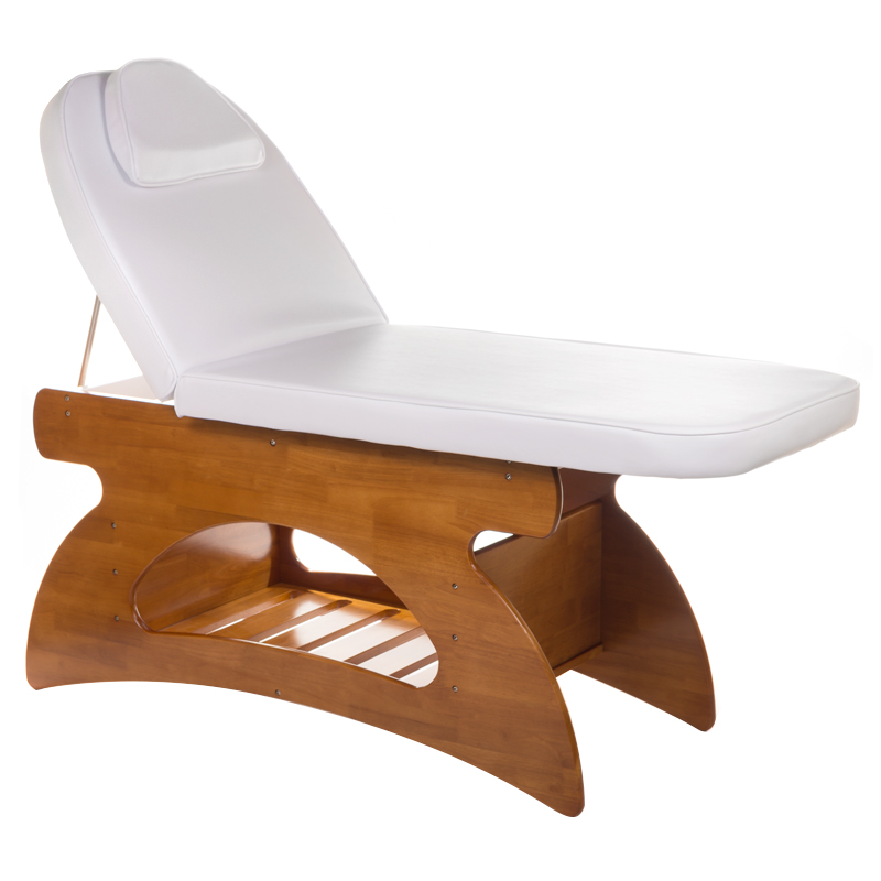 Premium Wellness-Liege Professional Spa mit Holzgestell 70cm