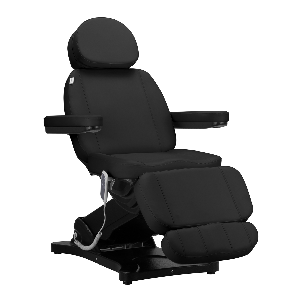 Elektrische Kosmetikliege SILLON CLASSIC mit 3 Motoren in Schwarz - Profi-Behandlungsliege
