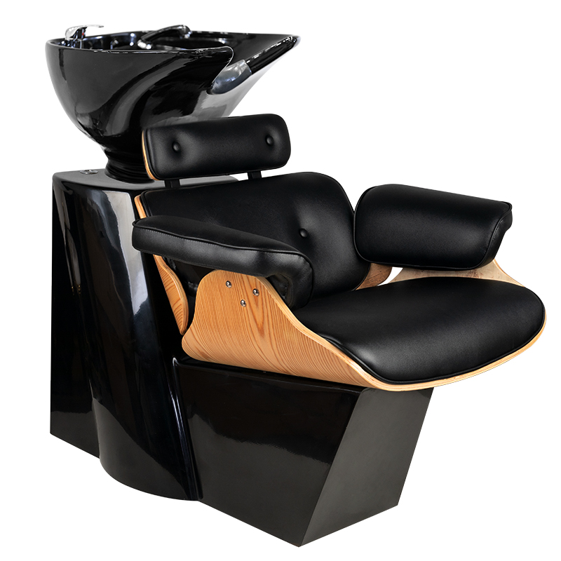 Gabbiano Friseurwaschbecken Florenz schwarz – modernes Design