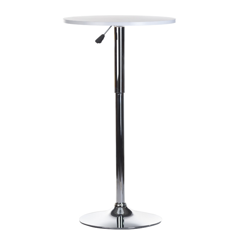 Premium Salon Arbeitshocker Weiß - Hydraulisch höhenverstellbar 89-110cm