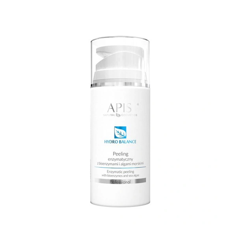 Apis Enzym-Peeling mit Bioenzymen und Meeresalgen 100ml - Sanftes Gesichtspeeling für strahlende Haut