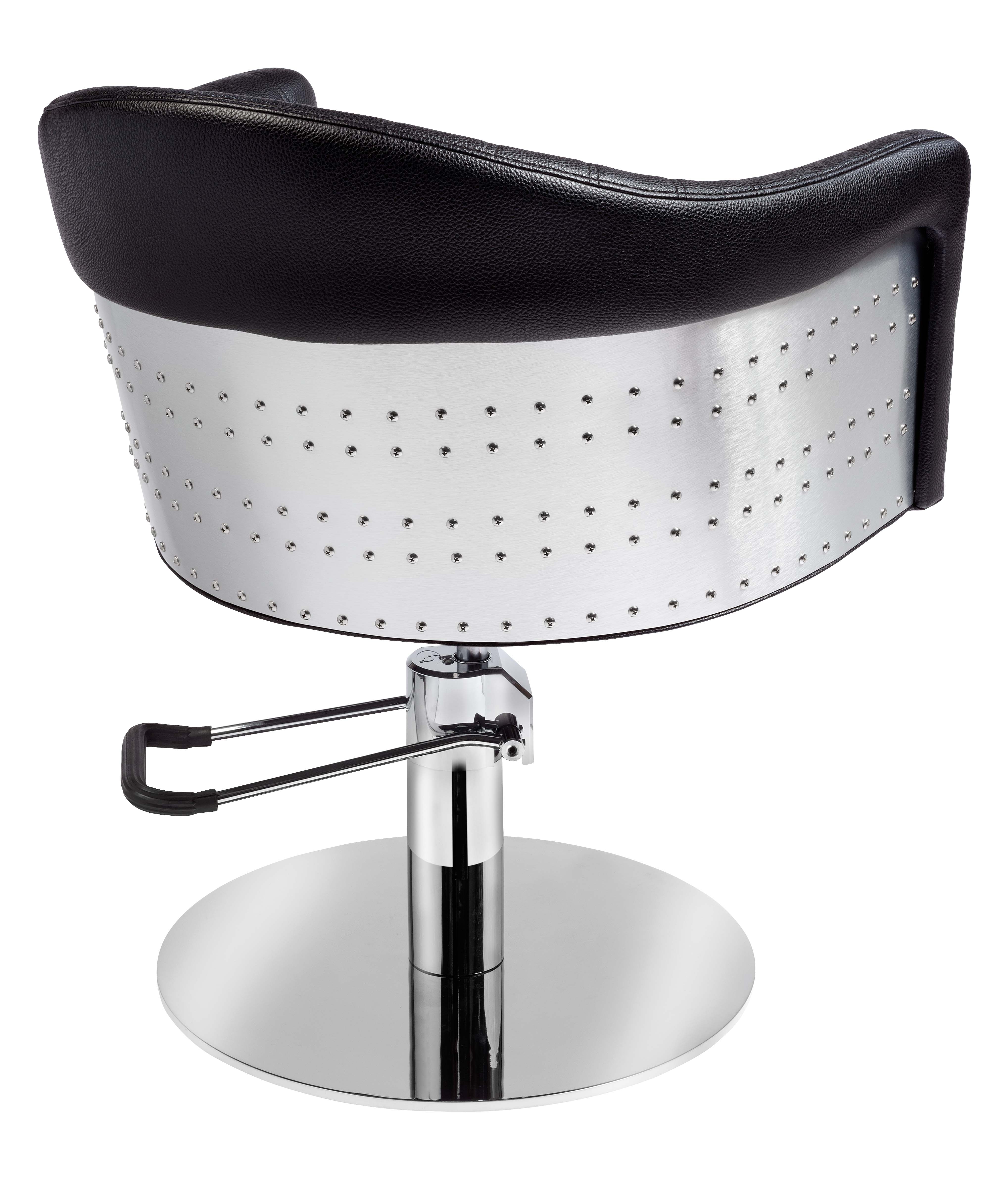 Friseurstuhl Tropez Deluxe Schwarz Hydraulisch Salon