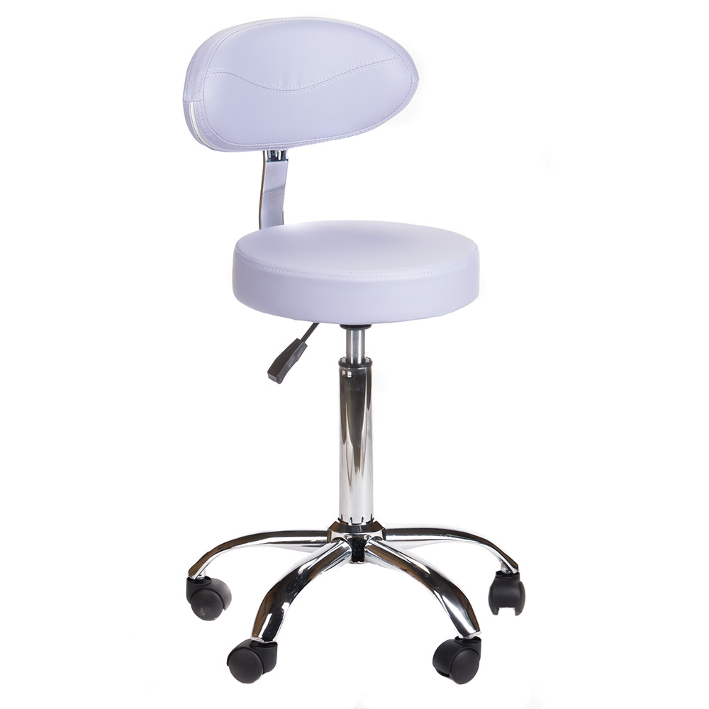Comfort Pro Arbeitshocker mit Rückenlehne - Hydraulisch höhenverstellbar
