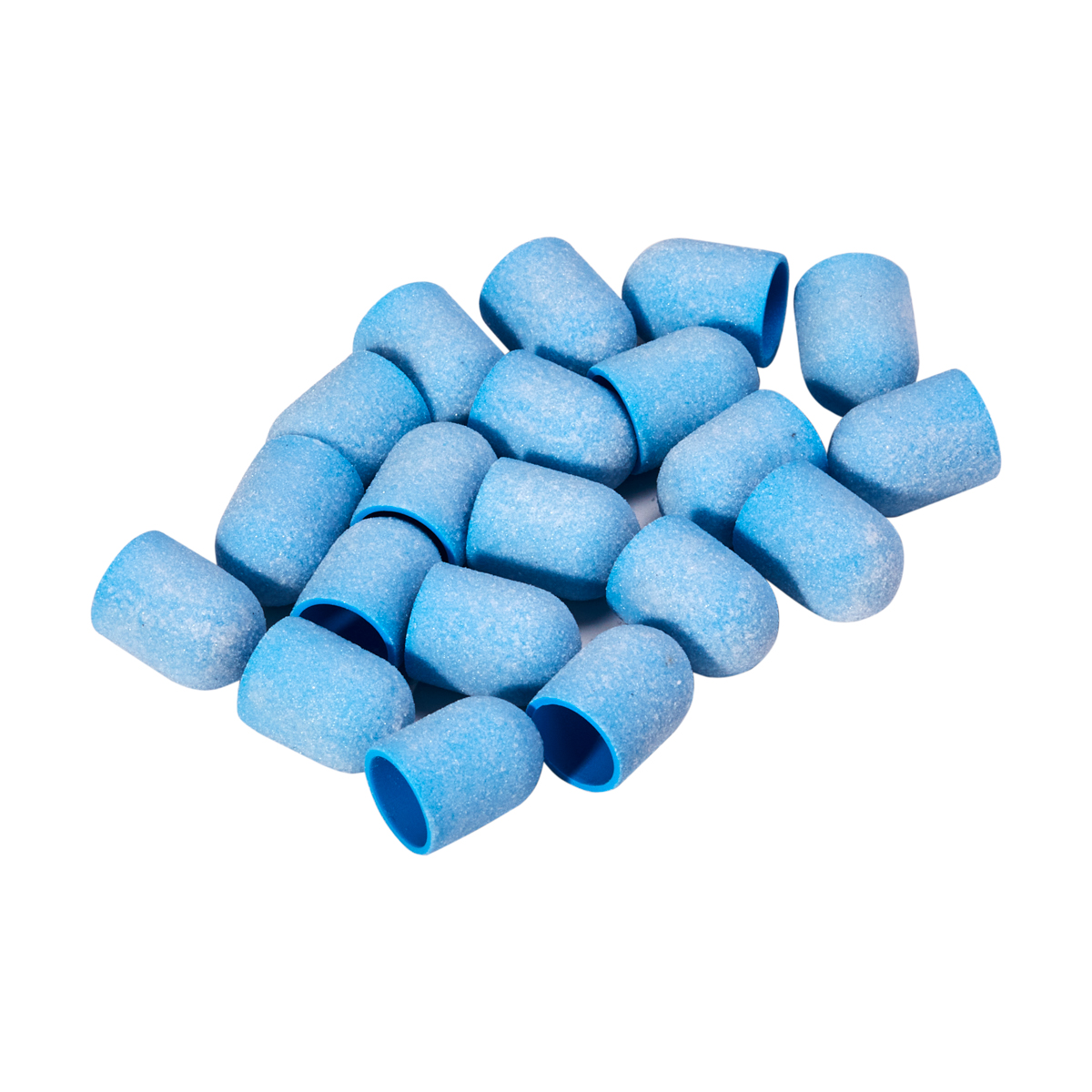 Exo Schleifkappe Blau 10mm 220er Körnung - 20 Stück