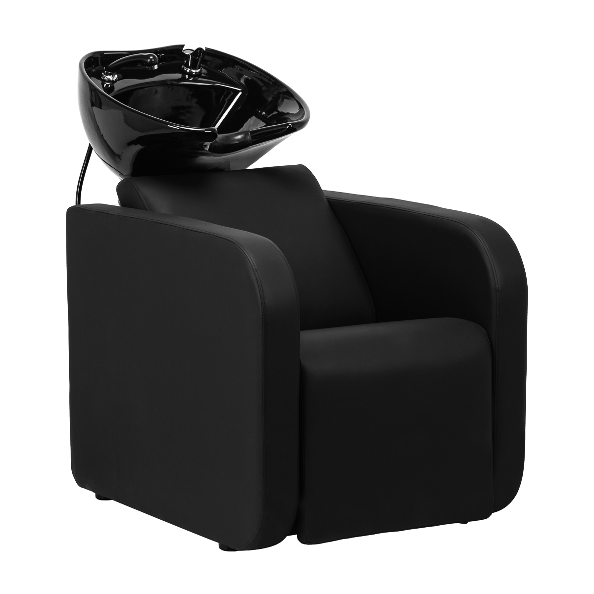 Gabbiano Friseurwaschbecken Sylvia schwarz - Premium Friseurbecken für Profis