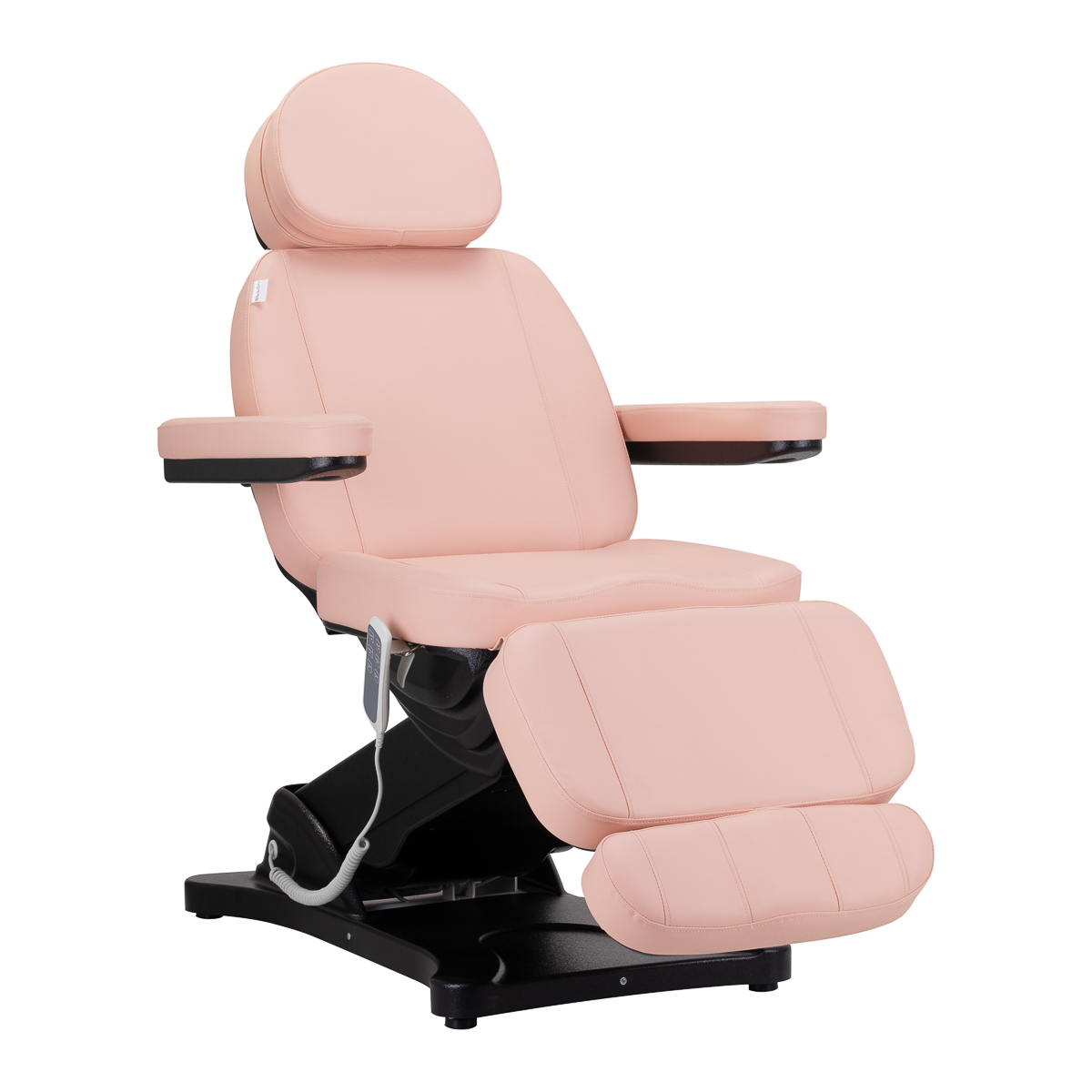 Elektrische Kosmetikliege SILLON CLASSIC mit 3 Motoren in Rosa – Profi-Behandlungsliege
