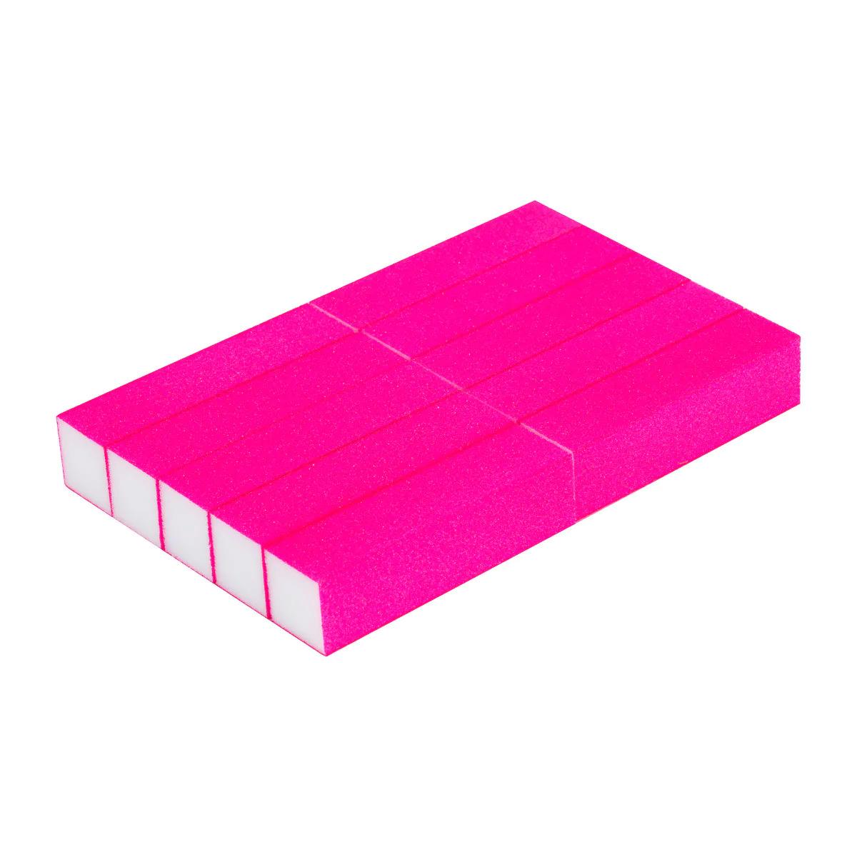 Ocho Nails Polierblock Rosa 10er Set Körnung 320