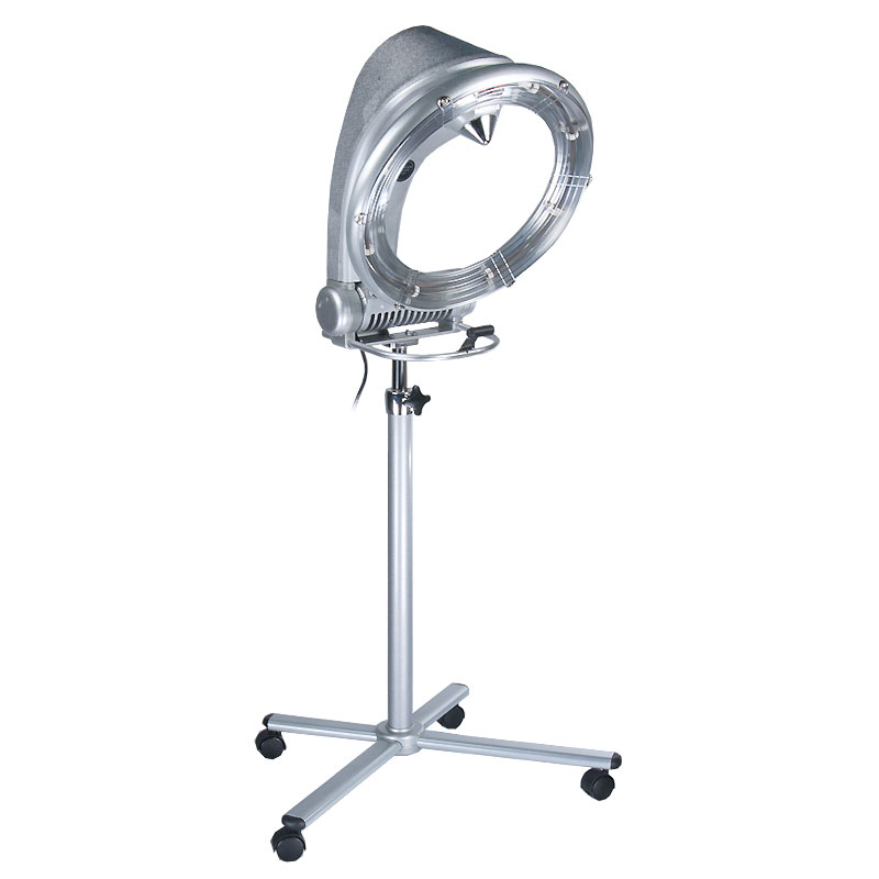 Profi-Klimazon Silber - Infrarot-Trockenhaube mit Stativ und Timer