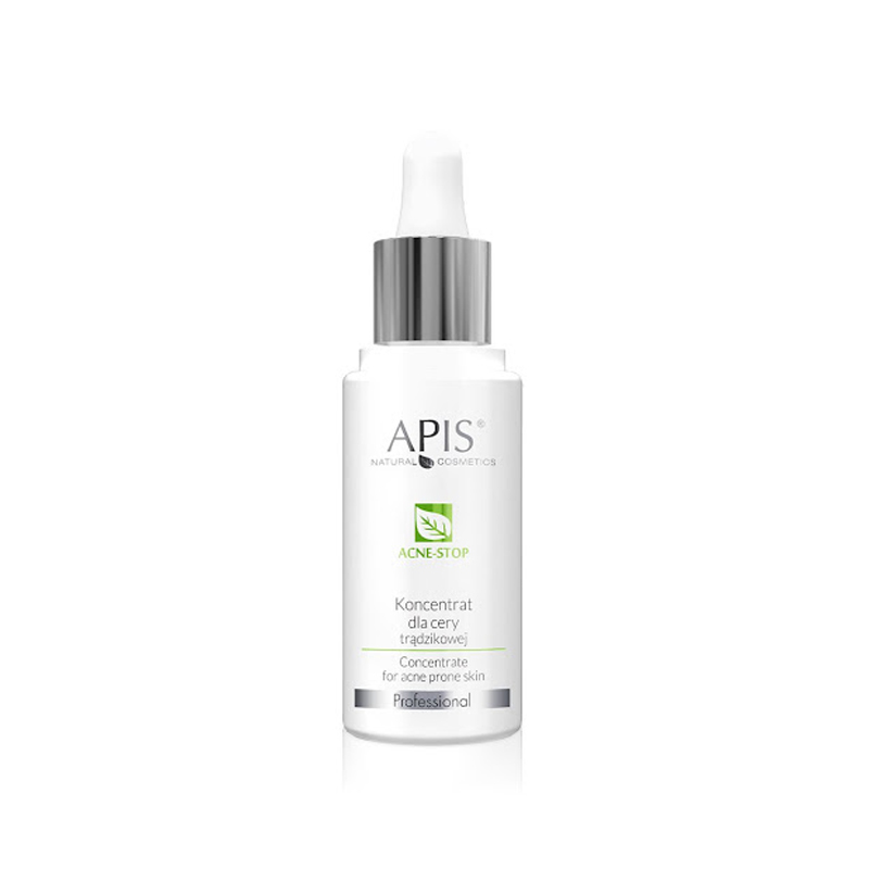 Apis Akne-Stop Konzentrat gegen Pickel und Unreinheiten 30ml - Intensive Hautpflege für problematische Haut