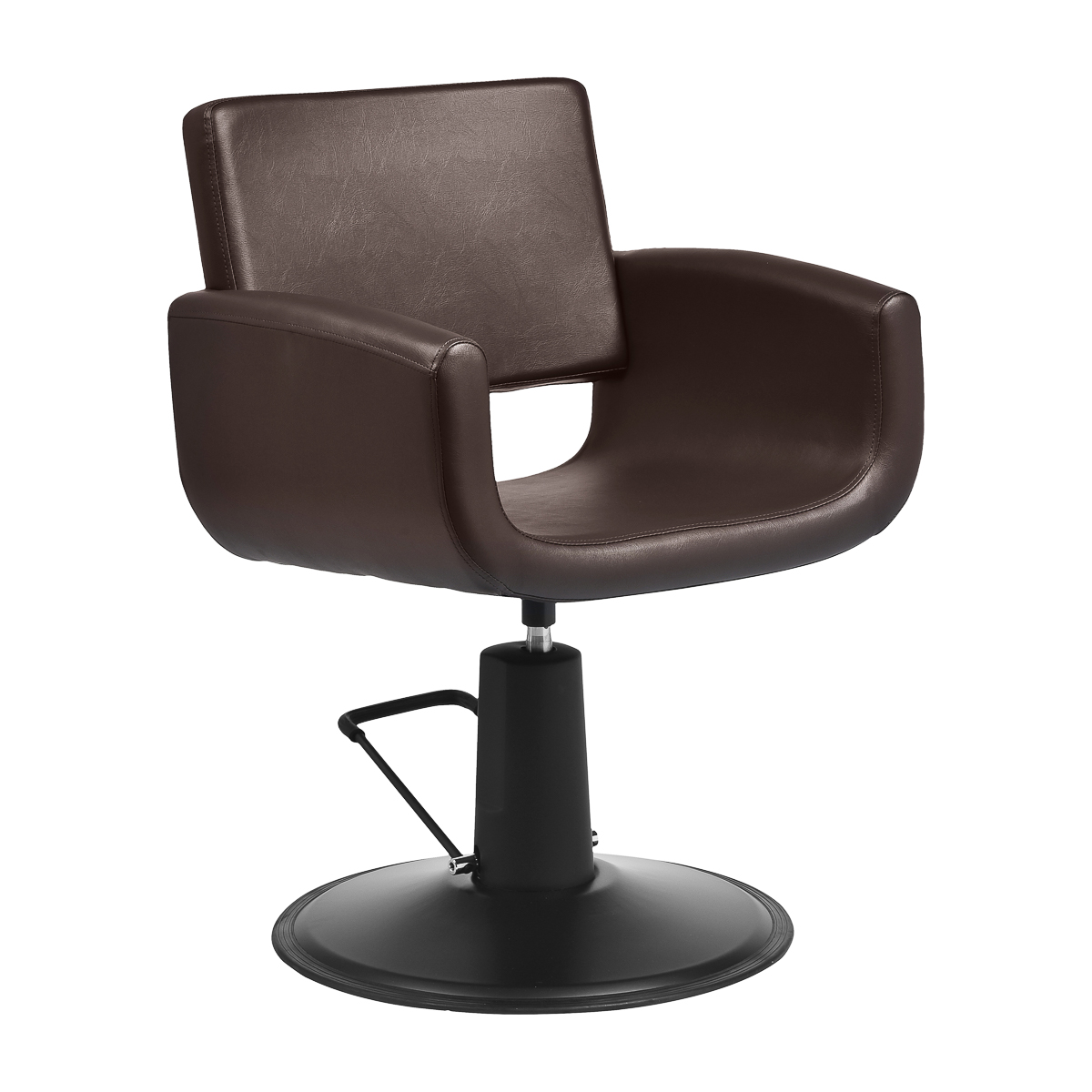 Gabbiano Friseurstuhl Mataro Braun – Ergonomischer Premium-Frisörstuhl in Braun