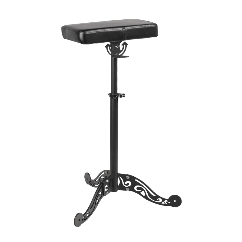 Pro Ink Tattoo Arm-/Fußstütze 709 schwarz – höhenverstellbar