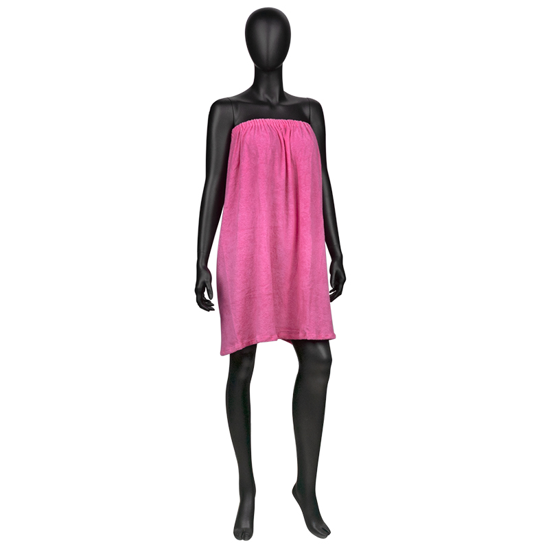 Kosmetikumhang Frotté Rosa – Klettverschluss 70x150cm