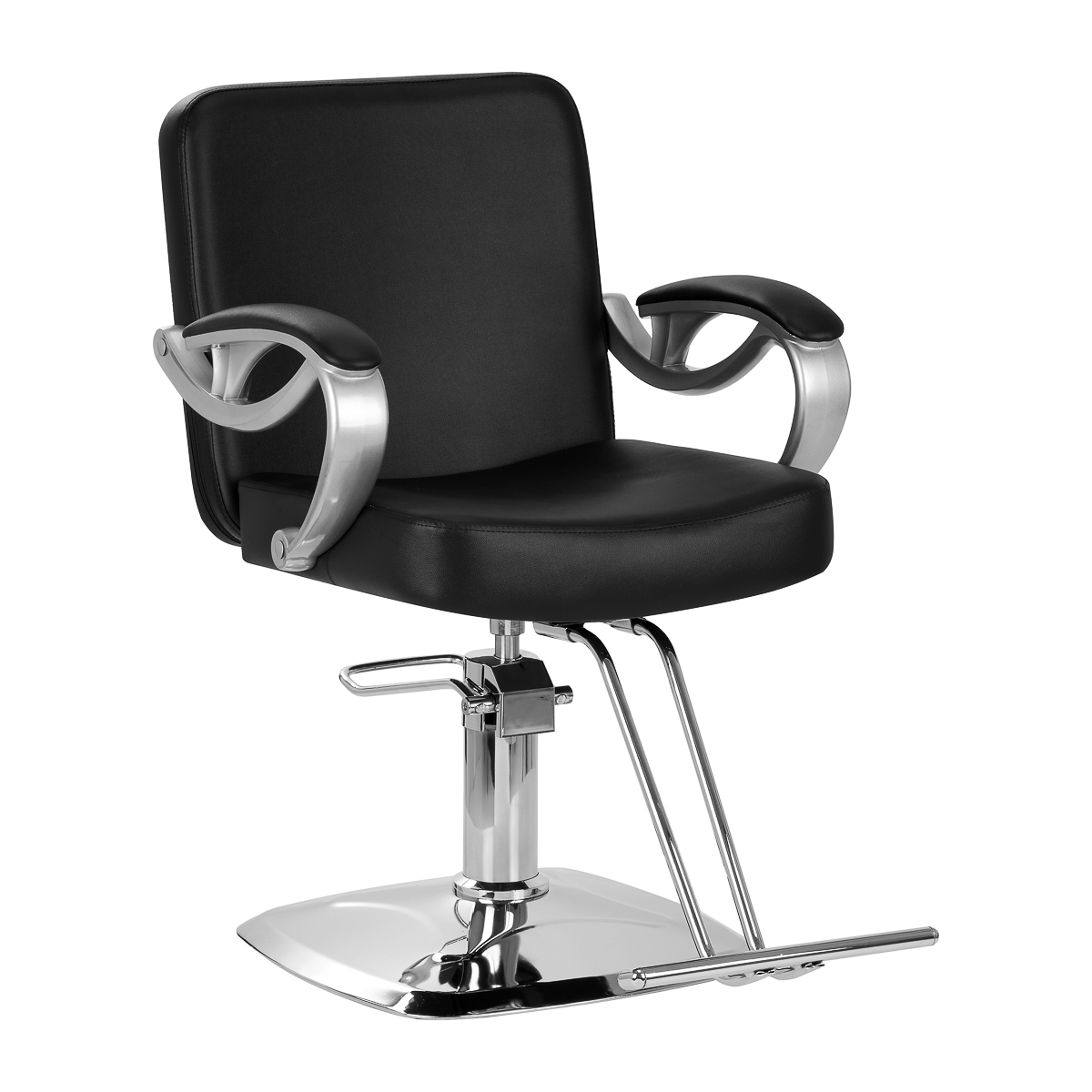 Hari System Friseurstuhl ZA31 schwarz – Premium Frisörstuhl für Salon & Barbershop