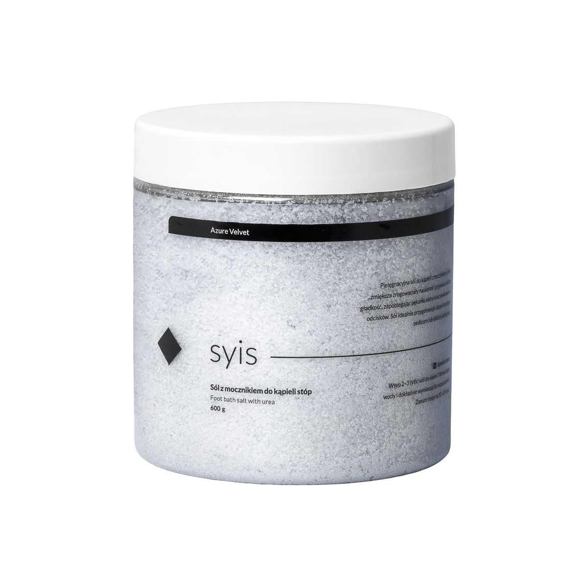 SYIS Azure Velvet Fußbadesalz mit Urea 600g - Entspannung für müde Füße