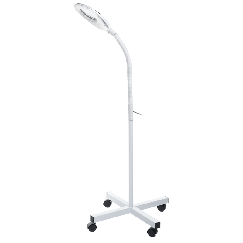 Professionelle LED Kosmetiklampe mit Stativ und Lupe 10W