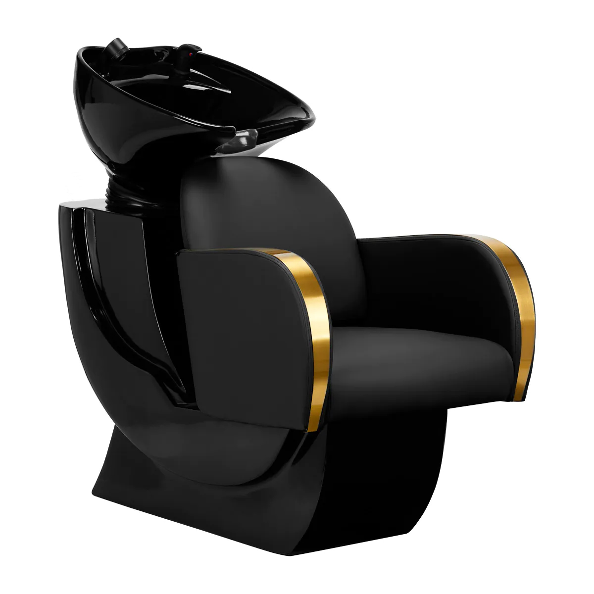 Gabbiano Friseurwaschanlage Málaga gold schwarz - luxuriös