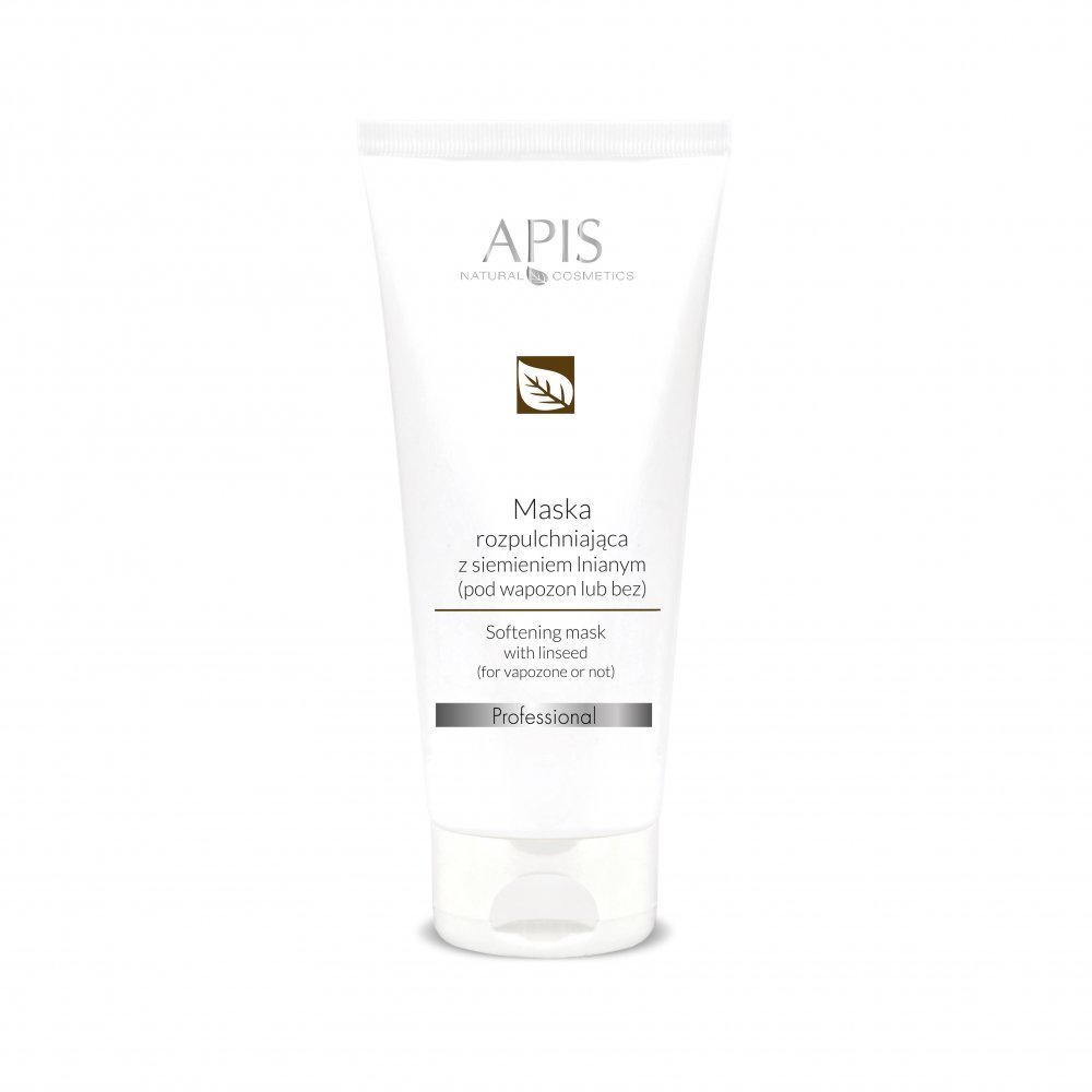 APIS Vertikutierungs-Gesichtsmaske mit Leinsamen - Tiefenreinigung & Hautglättung 200ml