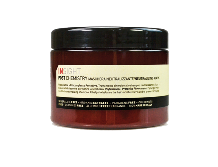 coloriertes Haar INSIGHT Maske 500 ml