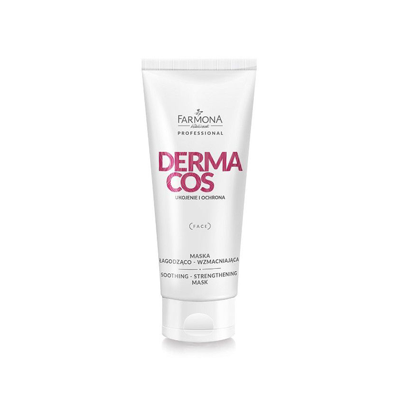 Farmona Dermacos Beruhigende & Stärkende Gesichtsmaske 200ml - Intensive Pflege für empfindliche Haut