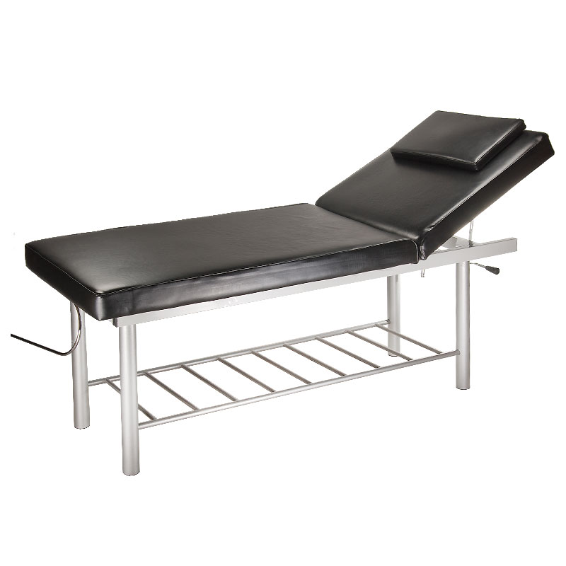 Premium Massageliege Professional Schwarz - Wellnessliege für Salon