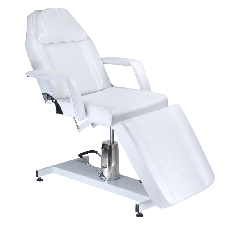 Professionelle Hydraulische Kosmetikliege Weiß für Pediküre & Beauty
