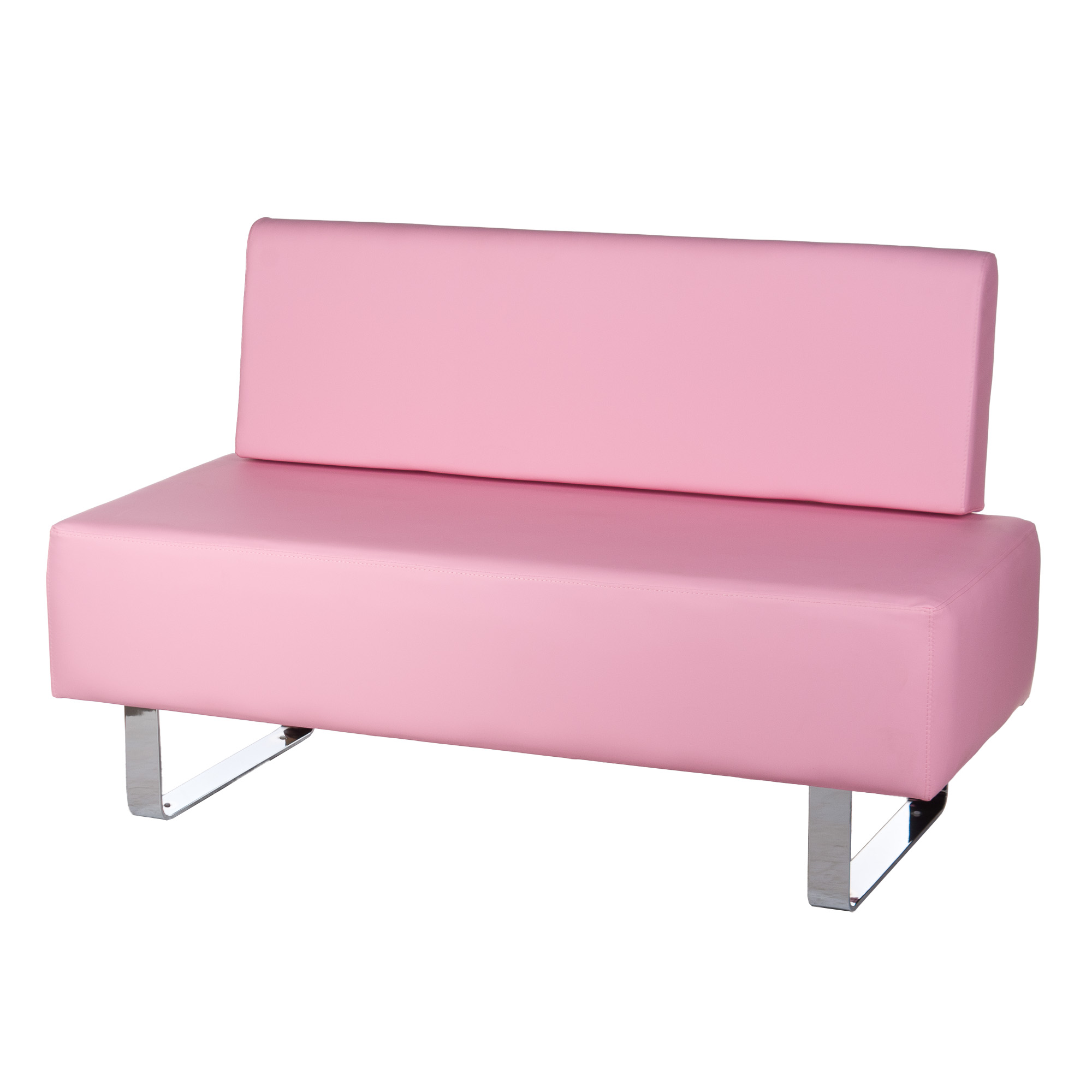 Salon Empfangscouch Premium - Elegante Wartebereich Sitzbank 140cm