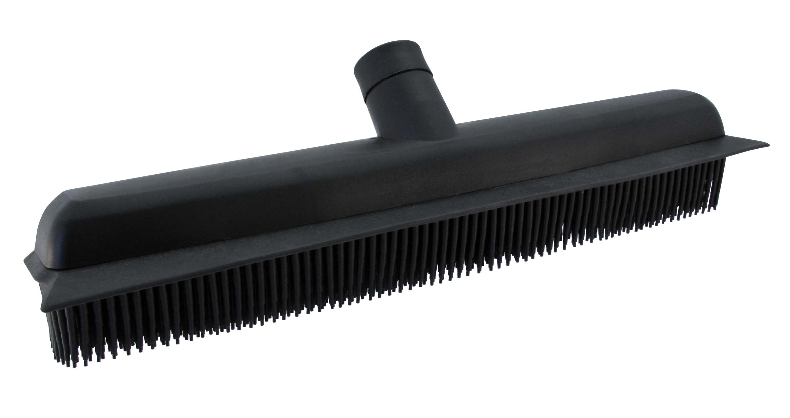Gummibesen Sweeper 7X33Cm Schwarz Friseur 04