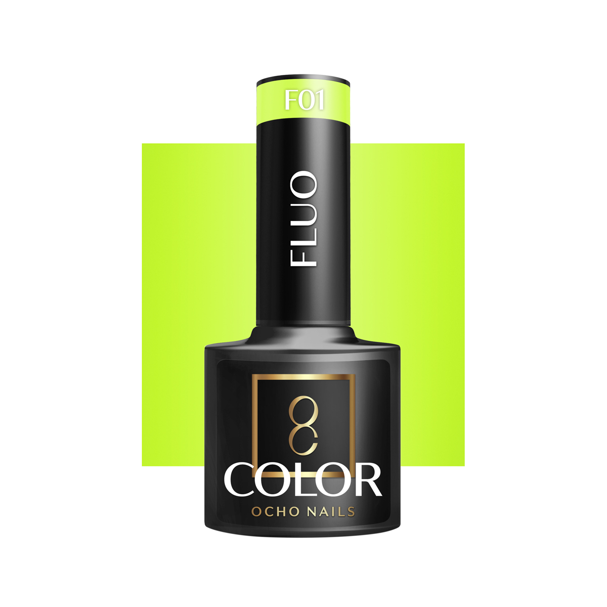 OCHO NAILS Hybrid-Nagellack Fluo 5g – Professionell