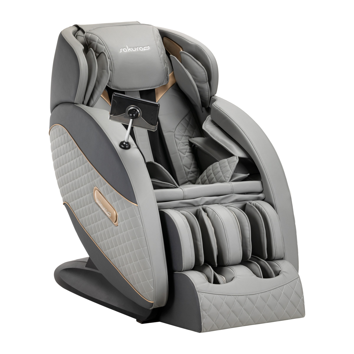 Sakura Massagesessel Standard 801 Grau - Entspannungssessel für Friseur & Kosmetik