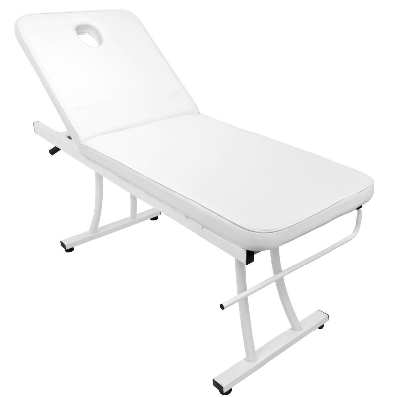 AZZURRO 328 Massageliege Weiß - Profi-Behandlungsliege für Wellness & Kosmetik