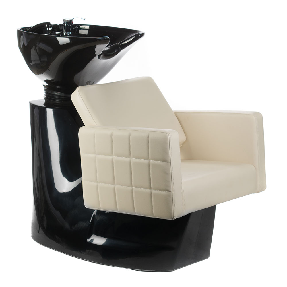 Salon Luxus Waschplatz mit Lederausstattung – Premium