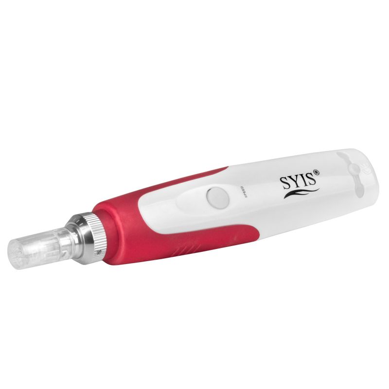 Microneedle Pen Stift 03 Weiß-Rot – Hautregeneration