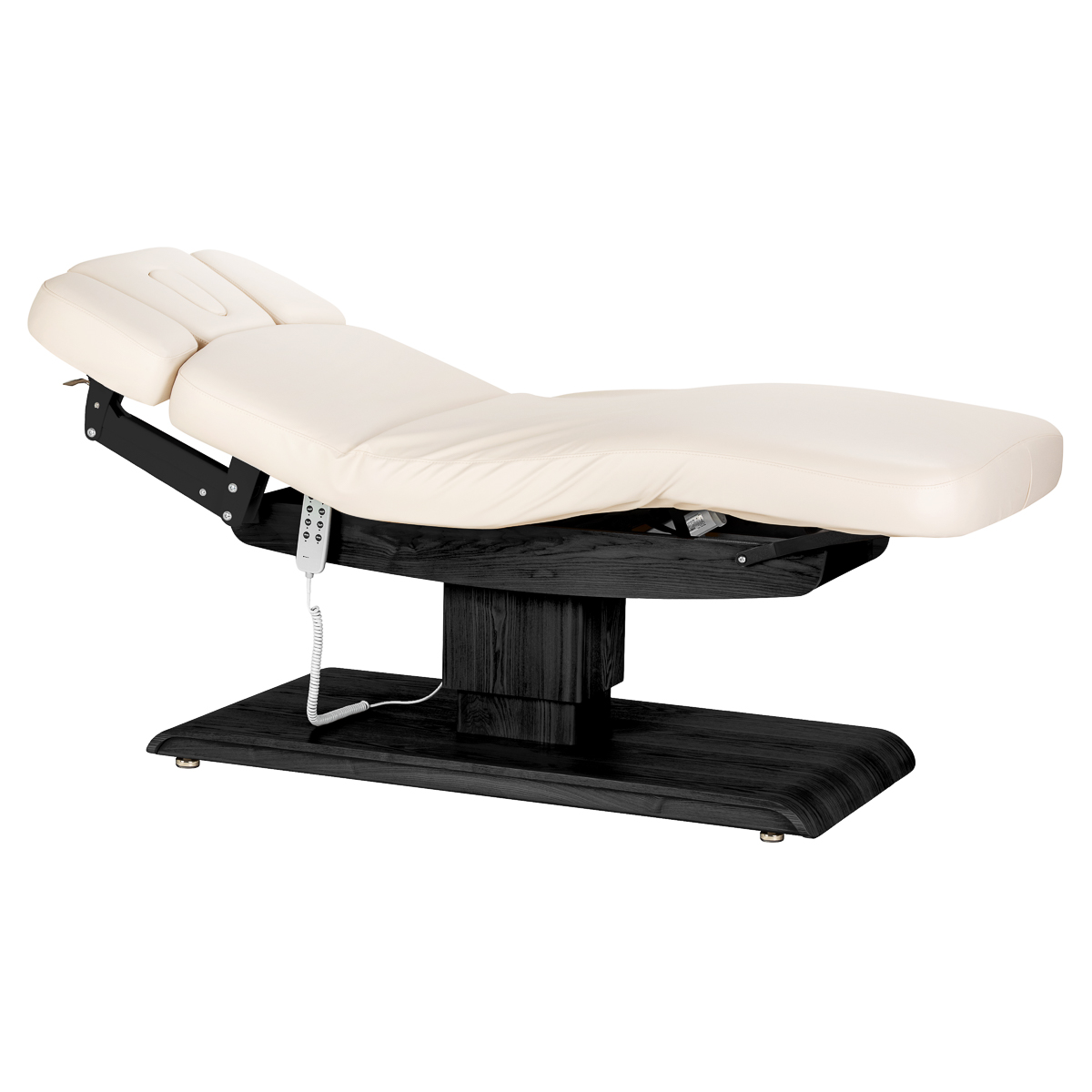 SPA-Liege Sillon Relax creme - Wellness Liegestuhl für Friseur & Kosmetik