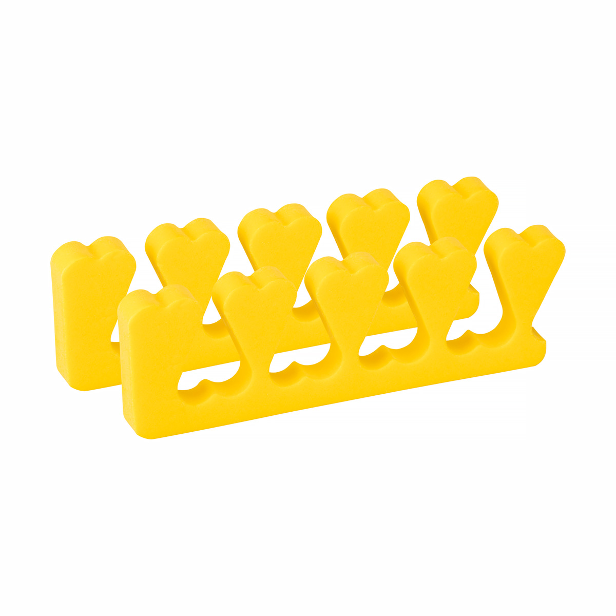 Einweg-Haartrennclips Bernstein 10er Pack - Professionelle Separatoren für Friseur & Salon
