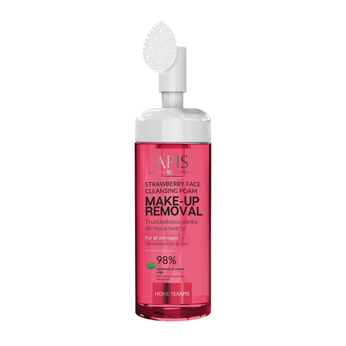 Apis Erdbeer Gesichtsreinigungsschaum 150ml - Sanfte Gesichtsreinigung