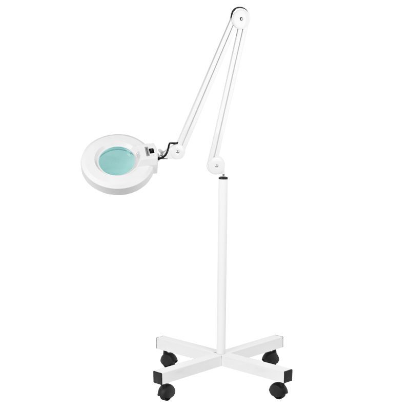 Lupenleuchte S4 mit Stativ - LED Arbeitsleuchte für Friseure und Kosmetiker