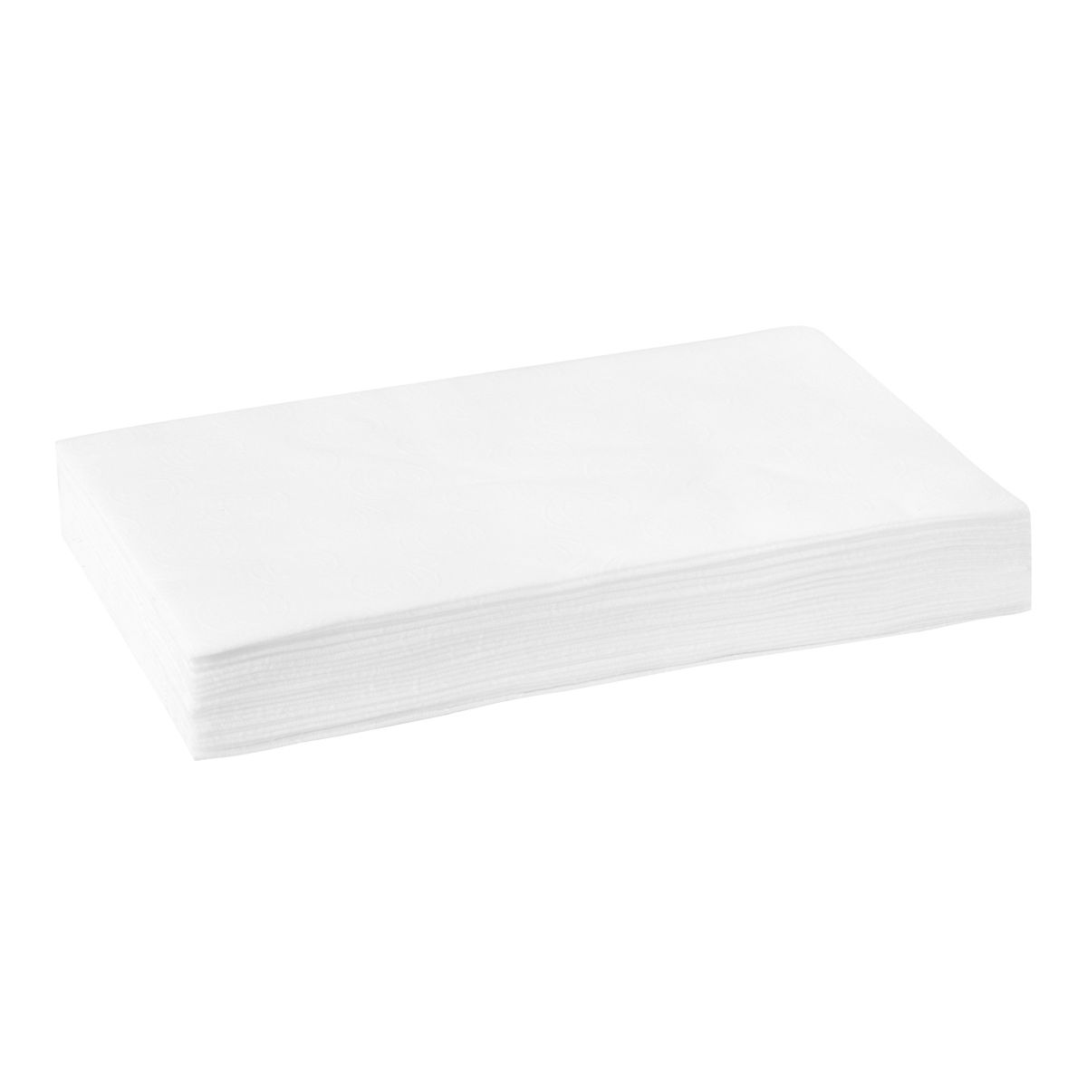Einweg-Behandlungstücher 20er Pack 70x40 cm mit Herzenmuster Weiß