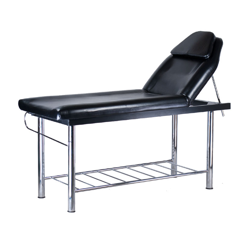 Professional Comfort Massageliege schwarz - verstellbare Wellnessliege